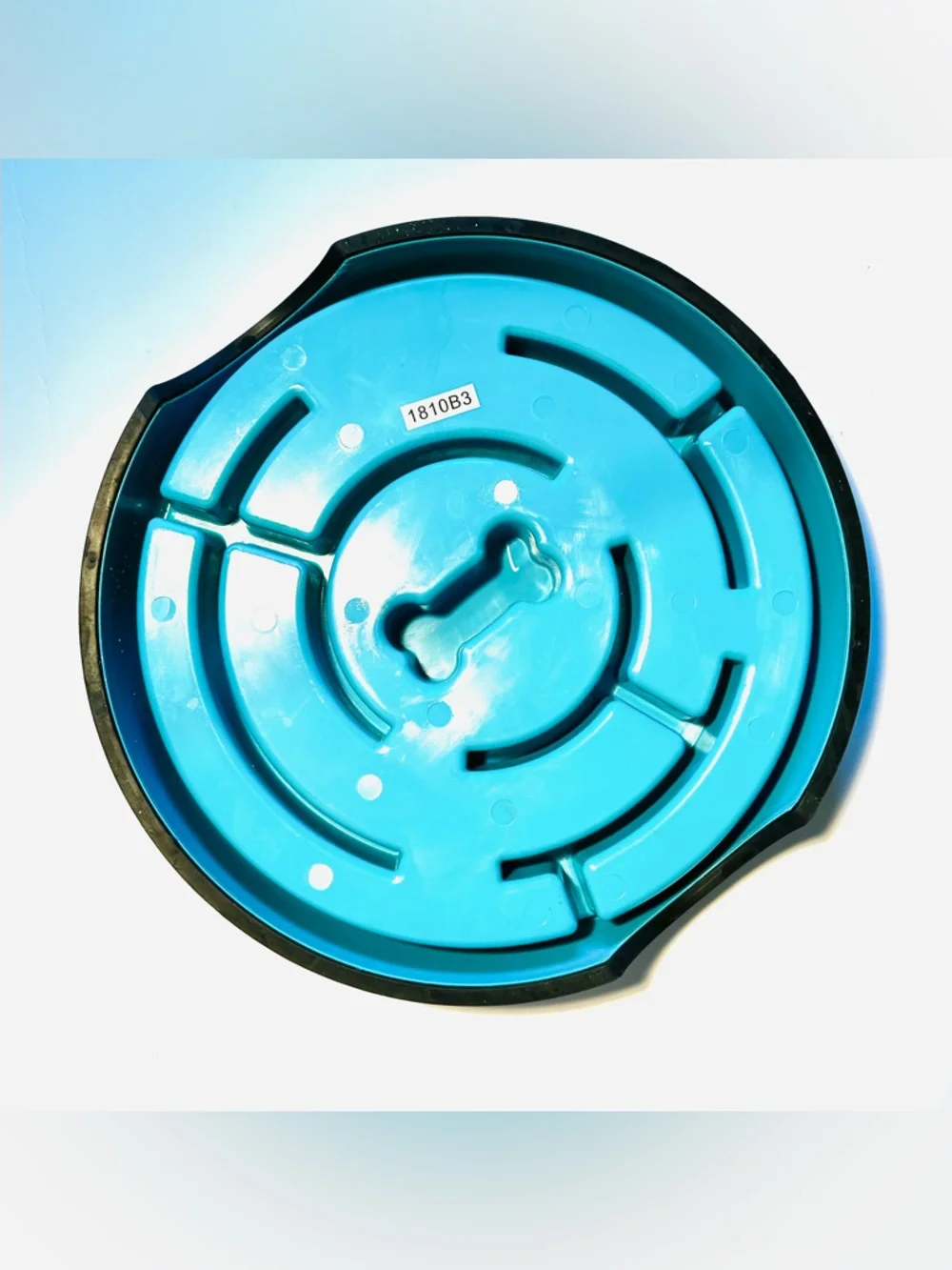3/$25 Outward Hound Teal Slow-Feed Maze Dog Bowl
